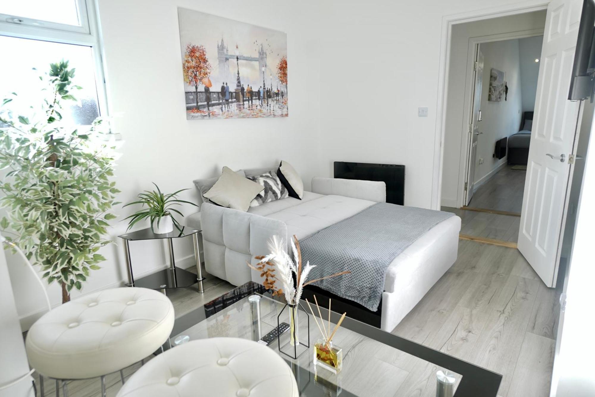 Apartment Ground Floor 2 Bedroom Southsea - Free Parking Portsmouth