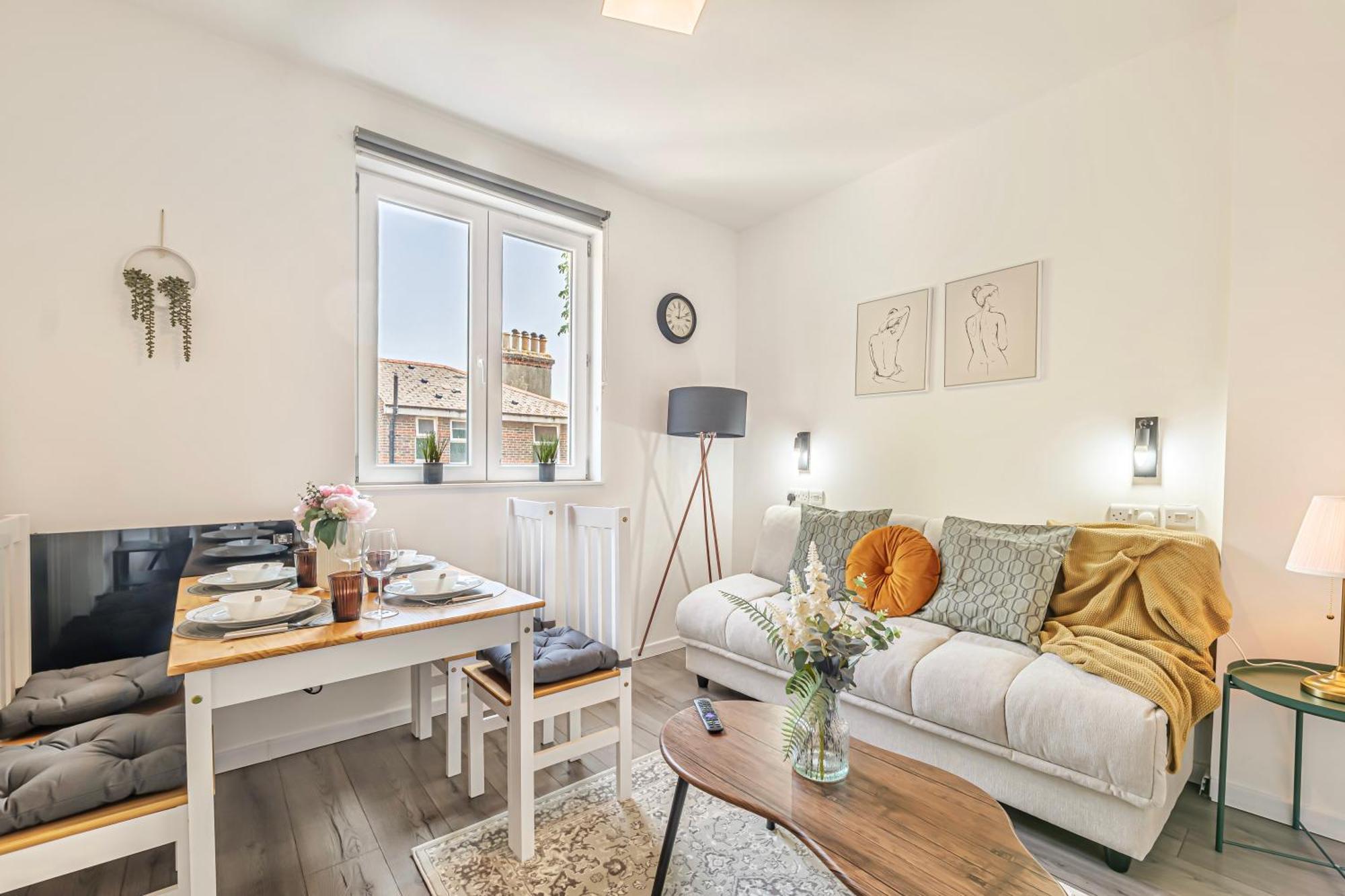 Apartamento Large One Bedroom Southsea Sleeps 3 - Free Parking