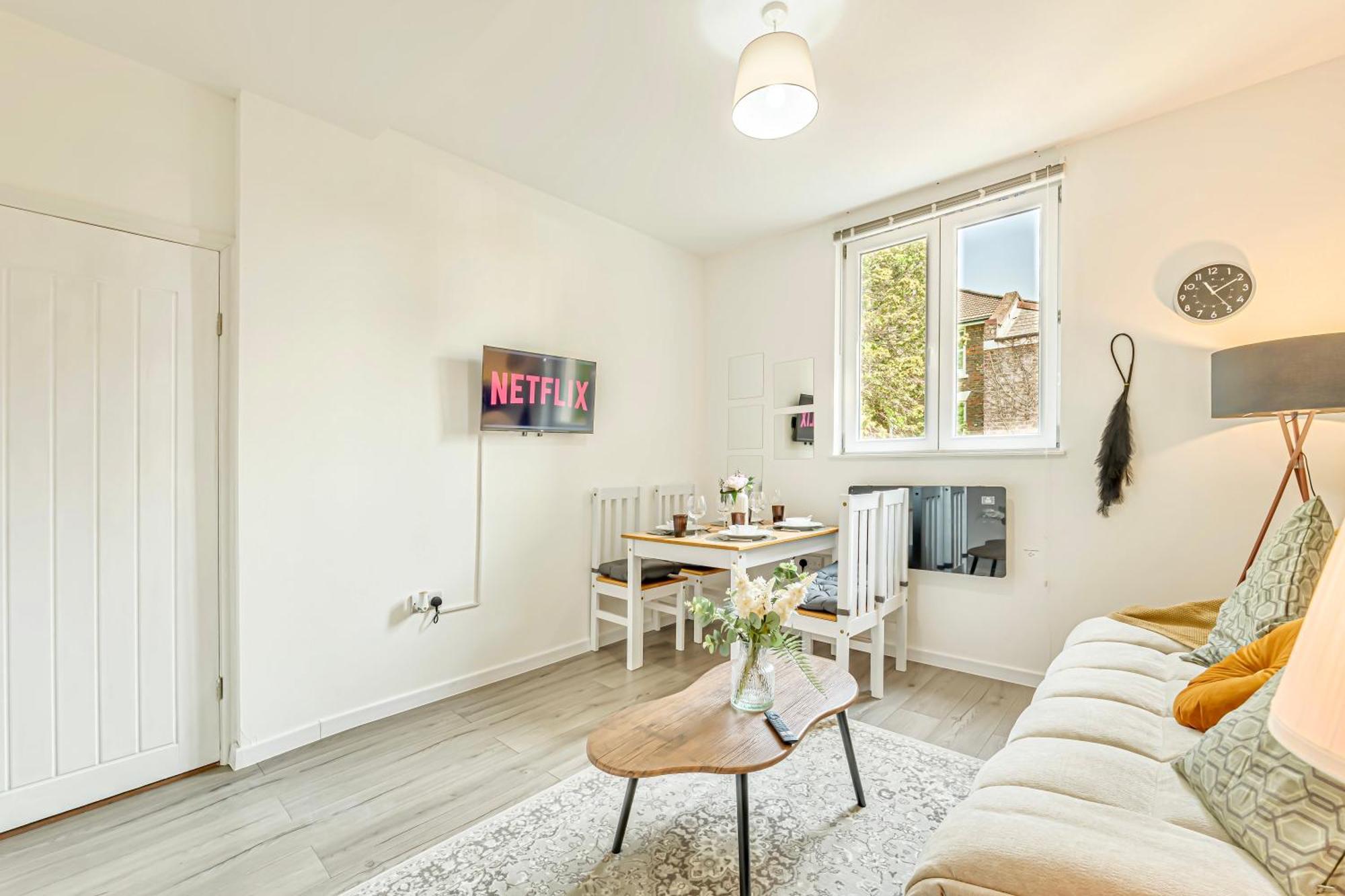 Apartamento Large One Bedroom Southsea Sleeps 3 - Free Parking Portsmouth