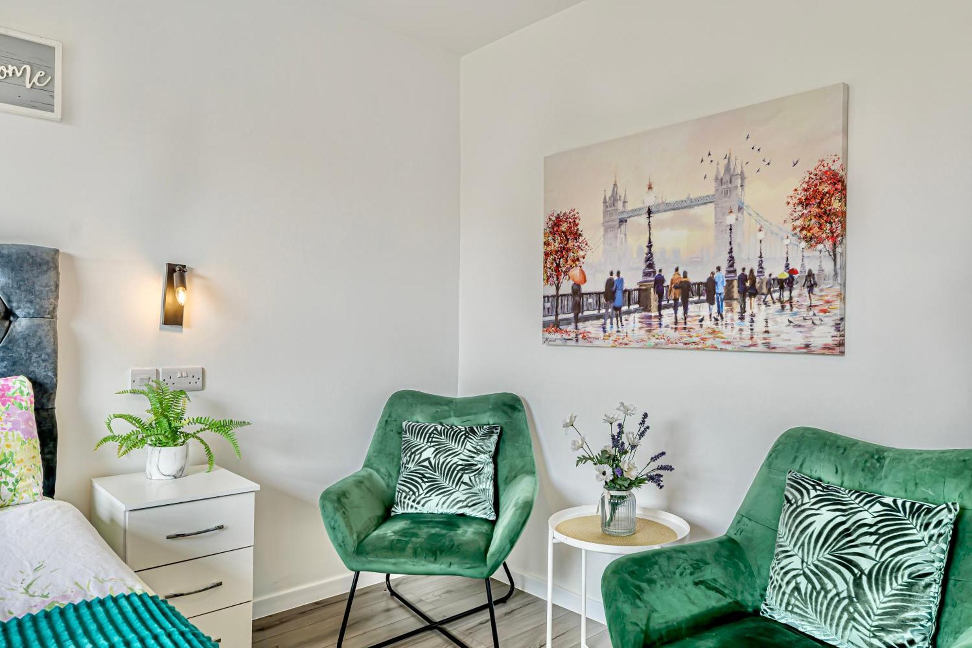 Apartamento Large One Bedroom Southsea Sleeps 3 - Free Parking