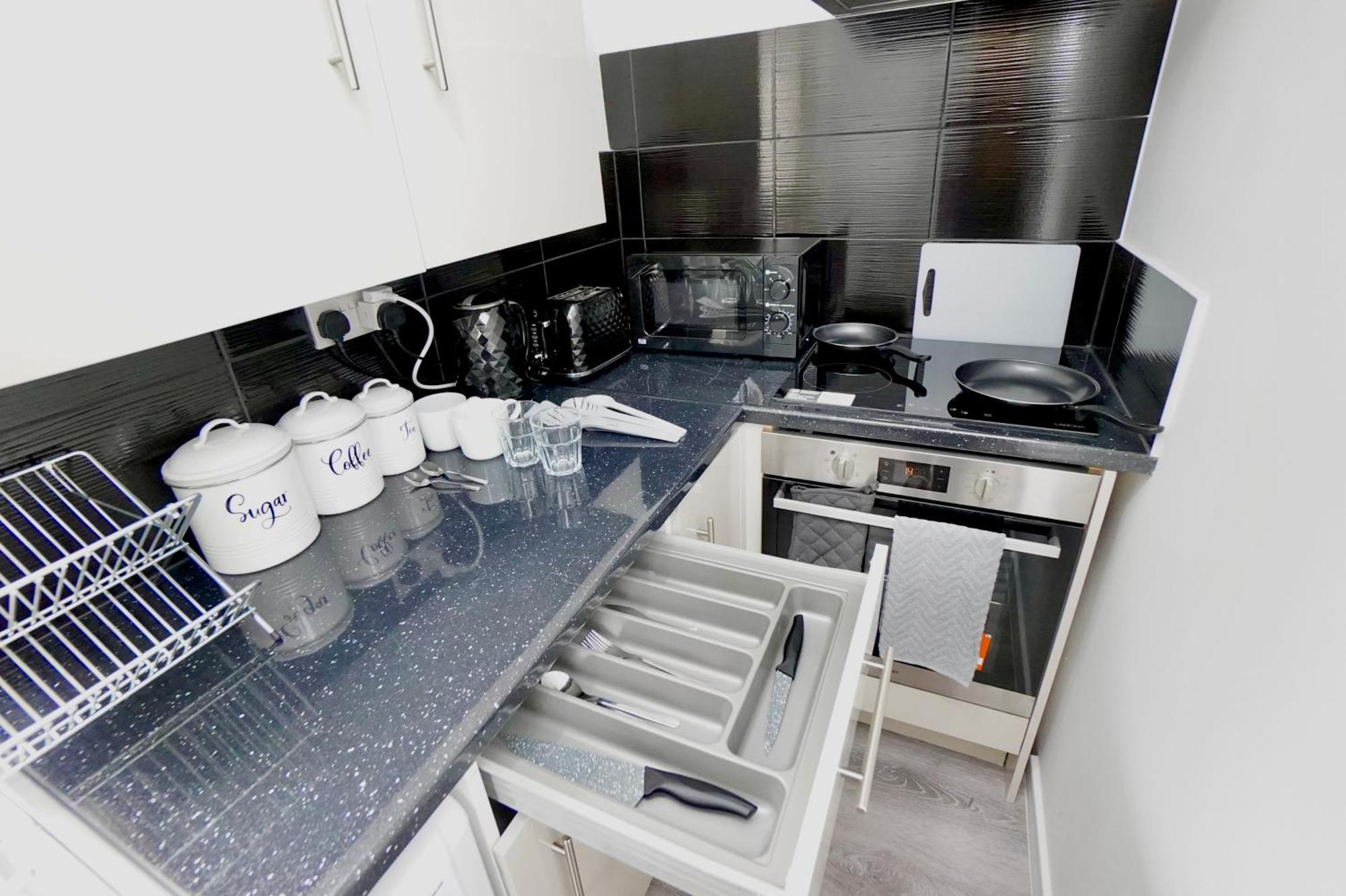 Apartamento Large One Bedroom Southsea Sleeps 3 - Free Parking *